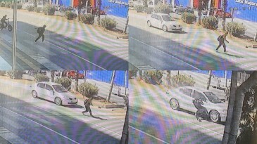 Yaya geçidinde çocuğa otomobil çarptı