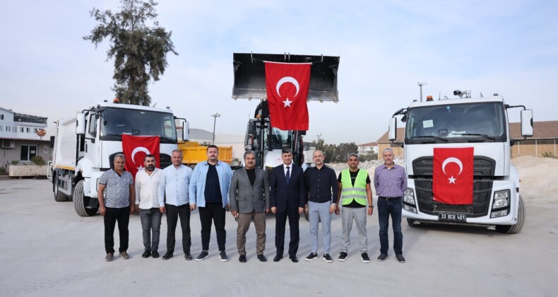 Akdeniz Belediyesi araç filosunu güçlendirdi