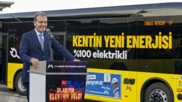 Başkan Seçer: “Elektrikli otobüsler bizim vizyonumuza uygun”
