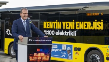 Başkan Seçer: “Elektrikli otobüsler bizim vizyonumuza uygun”