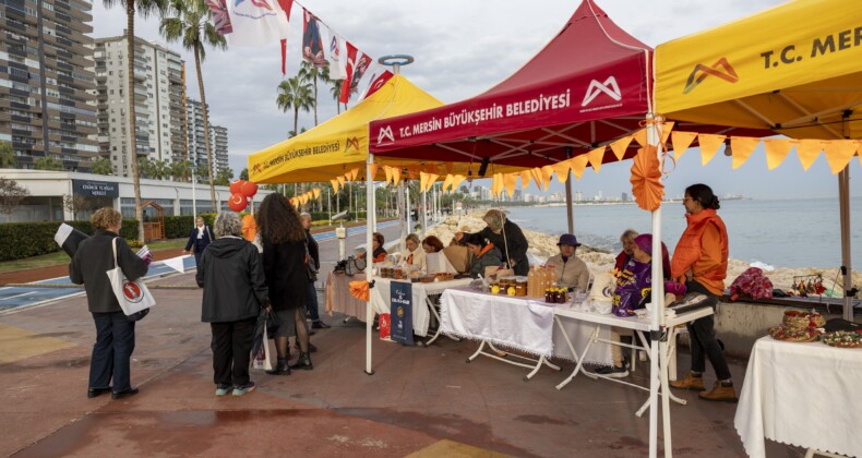 Mersin’de kadınlara yönelik şiddete karşı farkındalık etkinlikleri düzenlendi