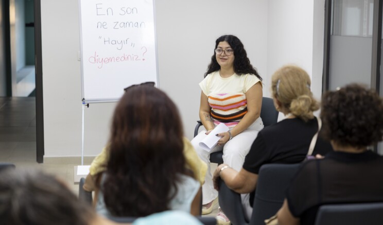 Mersin’de kadınlara sağlıklı sınırlar eğitimi