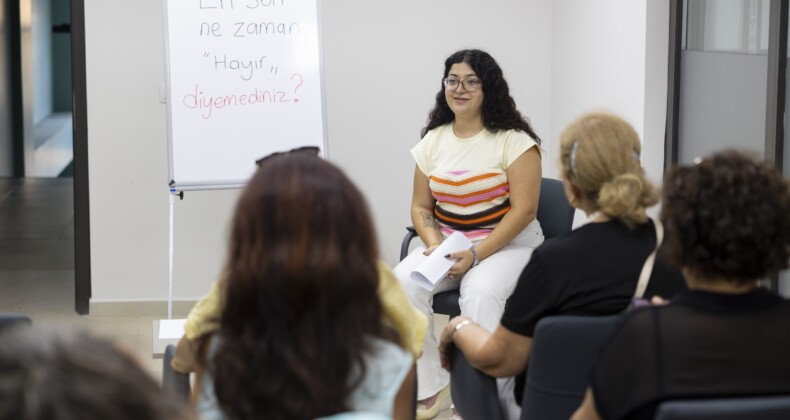 Mersin’de kadınlara sağlıklı sınırlar eğitimi