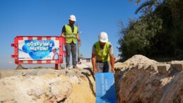 MESKİ, Camili Mahallesi’nde içme suyu terfi hattını yeniledi