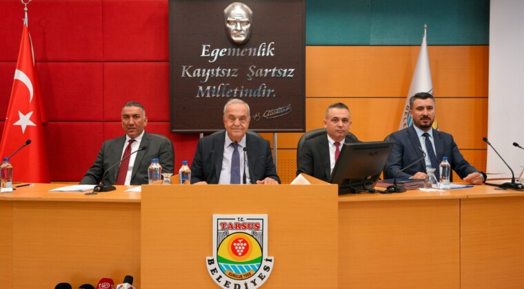 Tarsus’ta iklim projesine meclis onayı