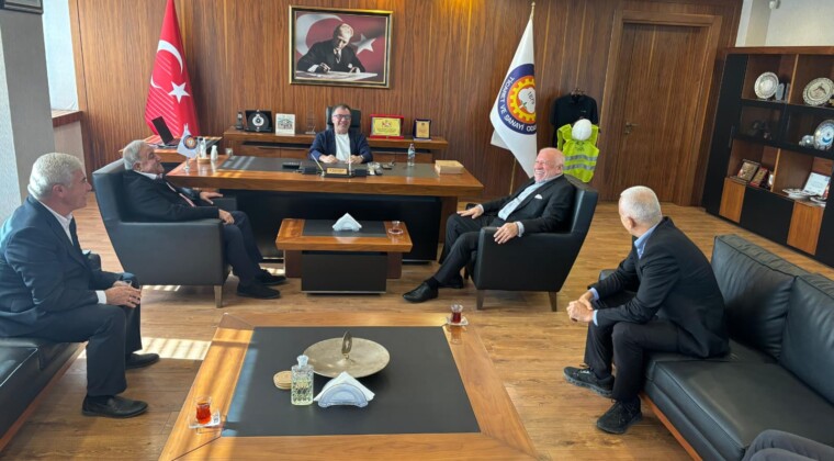 Mersin Sanayi Odası Platformu’ndan Tarsus TSO’ya ziyaret