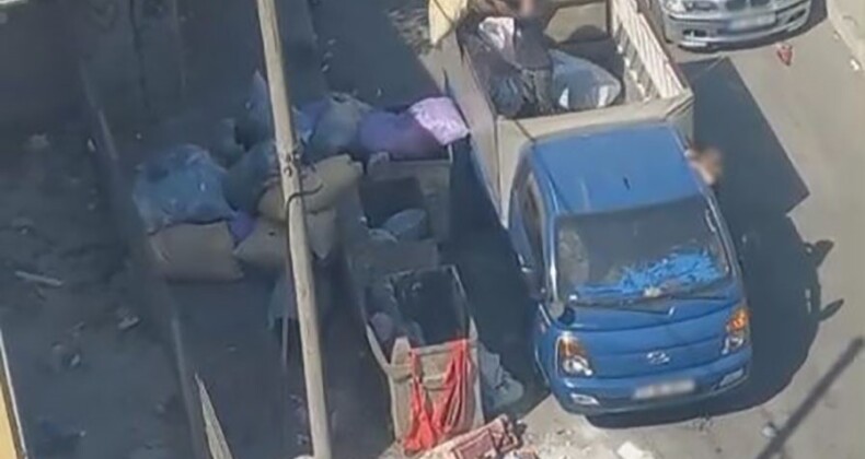 Çevreyi kirletenler cep telefonu kameralarına yansıdı