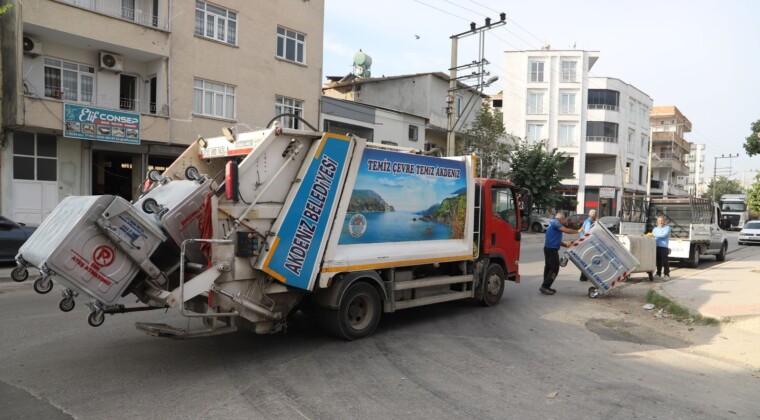 Akdeniz’de çöp konteyneri sayısı artıyor