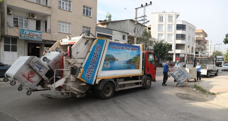 Akdeniz’de çöp konteyneri sayısı artıyor