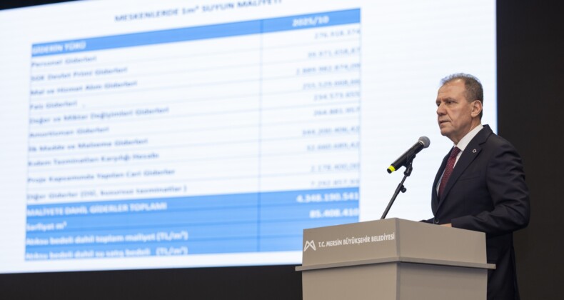 Başkan Seçer: “Su kesintisi konusunda vatandaşlarımın hoşgörüsüne sığınıyorum”