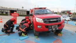 DERECİK BELEDİYESİ İTFAİYE PERSONELİ, ATA EĞİTİM MERKEZİ’NDE EĞİTİM ALDI