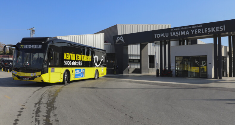 BÜYÜKŞEHİR’DEN 18 ELEKTRİKLİ OTOBÜS İLE MERSİN ULAŞIMINA ÇEVRECİ BİR DOKUNUŞ