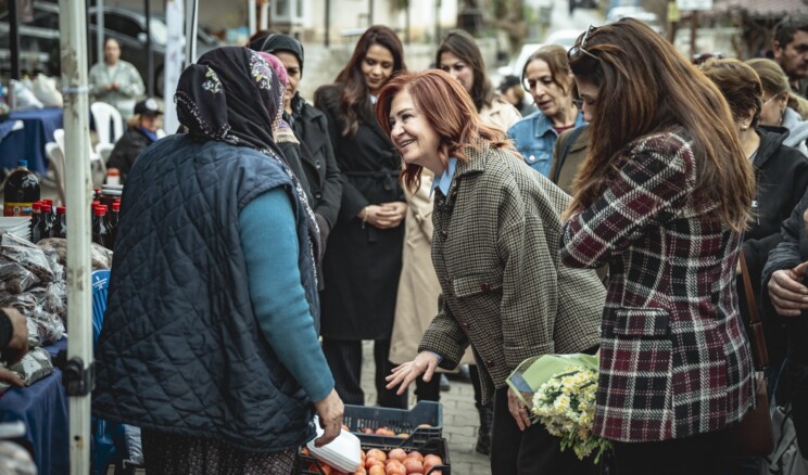 Mersin’de kırsal mahalle buluşmaları kadın emeğini Çamlıyayla’da buluşturdu