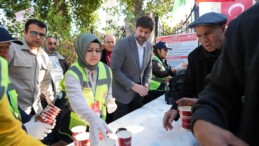 Tarsus’ta sıcak çorba ikramı başladı