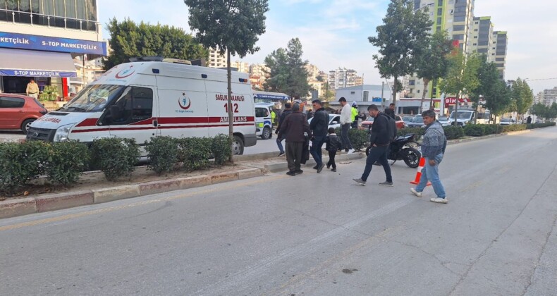 Tarsus’ta trafik kazası: 3 yaralı