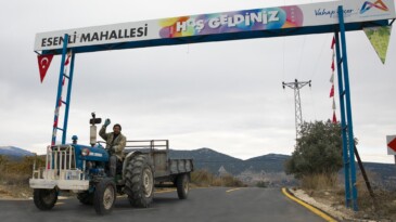 Mersin’de Esenli-Hebilli bağlantı yolu yenilenerek hizmete açıldı