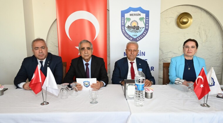 Mersin ESOB Başkanlar Kurulu yapıldı