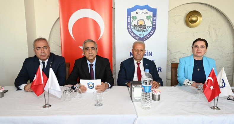 Mersin ESOB Başkanlar Kurulu yapıldı