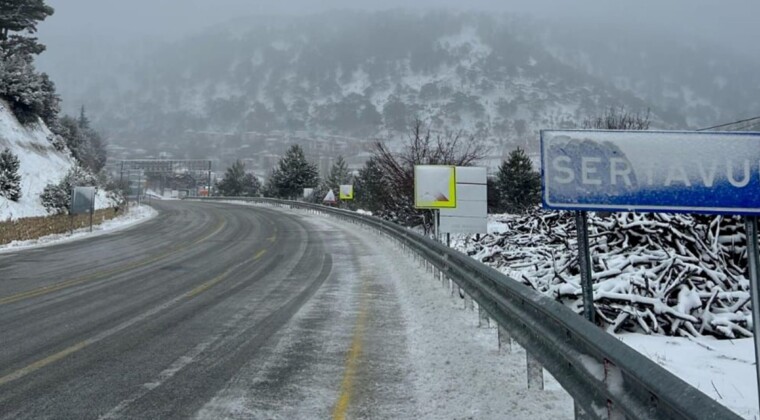 Sertavul Geçidi’nde ulaşım kontrollü sağlanıyor