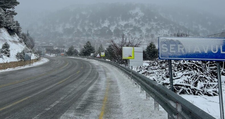 Sertavul Geçidi’nde ulaşım kontrollü sağlanıyor