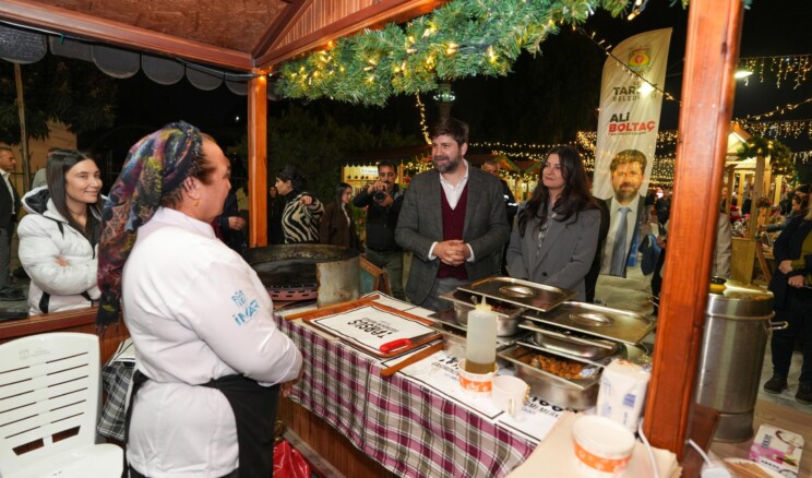 Tarsus’ta yılbaşı pazarları kapılarını açtı