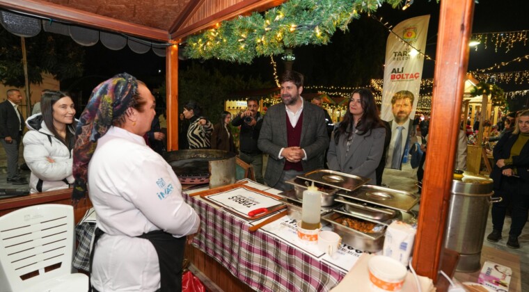 Tarsus’ta yılbaşı pazarları kapılarını açtı