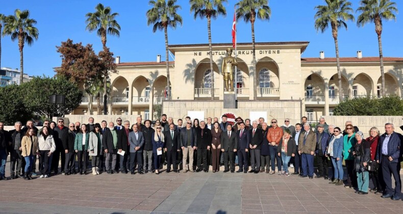 Mersin’de 10 Ocak Çalışan Gazeteciler Günü kutlandı
