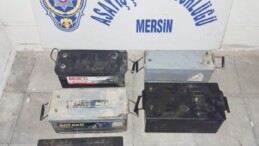 Belediyenin aracından aküleri çalan 2 şüpheli tutuklandı