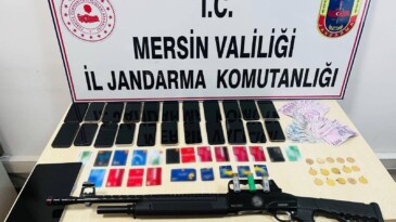 Mersin’de yasa dışı bahis operasyonu: 8 şüpheli tutuklandı