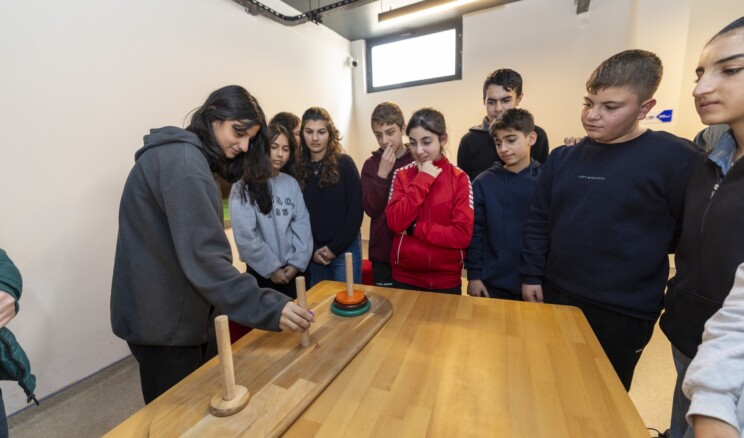 Matematik evi bir yılda binlerce öğrenciyi ağırladı