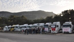 Mersin Silifkeli kamyonculardan taşeron tepkisi