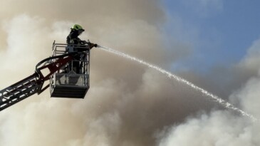 Müstakil evde korkutan yangın