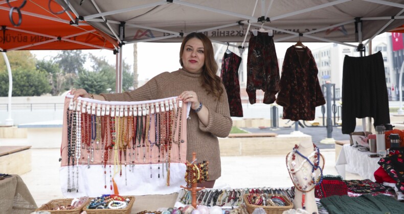 Mersin’de kadın emeği Kent Meydanında değer buluyor