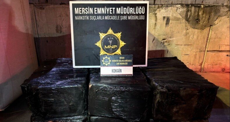 Mersin Limanı’ndaki 298 kilo kokainle ilgili 2 şüpheii gözaltına alındı