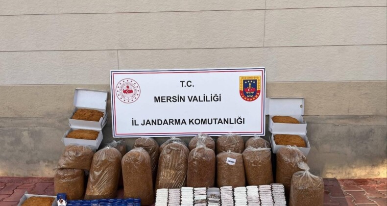 Mersin’de 13 bin 500 kaçak makaron ele geçirildi