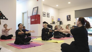 Mersin’de kadınlara nefes ve hareket eğitimi