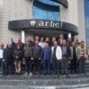 Mersin Muhtarlar Derneği’nden Arbel’e ziyaret
