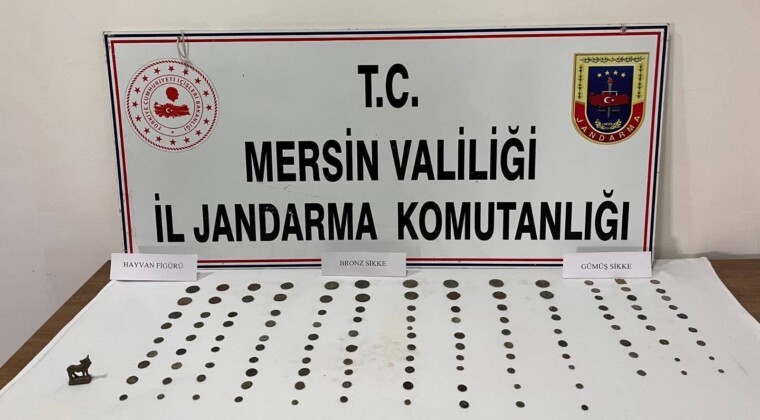 Mersin’de kaçak kazı yapan şüpheli yakalandı