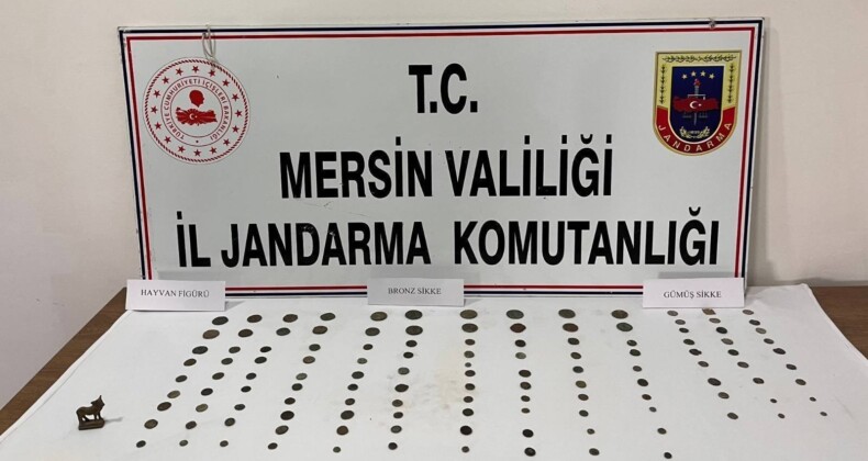 Mersin’de kaçak kazı yapan şüpheli yakalandı