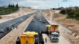 Çeşmeli- Kızkalesi Otoyolunda çalışmalar yerinde incelendi