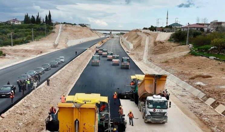 Çeşmeli- Kızkalesi Otoyolunda çalışmalar yerinde incelendi