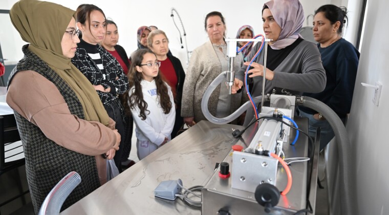 Mersin’de ‘Köyümüz Atölye’ ile kadın üreticilere güçlü destek