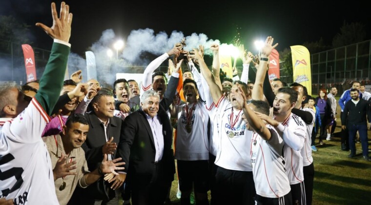 Mersin Büyükşehir Belediyesinde futbol heyecanı sona erdi