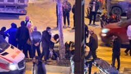 Motosikletler çarpıştı:2 yaralı