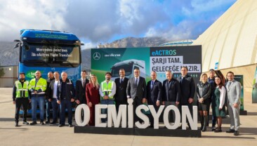 Medcem Çimento Grubu, elektrikli araç filosunu Mercedes-Benz eActros 600 ile güçlendirdi