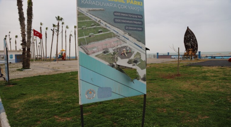 Mersin’de parka çirkin saldırı