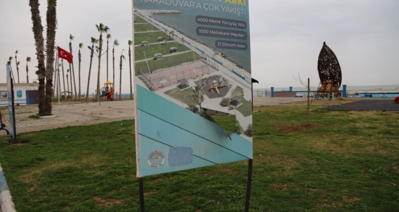 Mersin’de parka çirkin saldırı