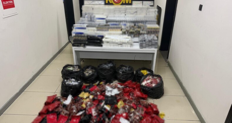 Mersin’de sigara kaçakçılarına operasyon: 4 tutuklama