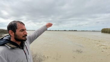 Tarsus’ta 8 bin dönüm tarım arazisi sular altında kaldı