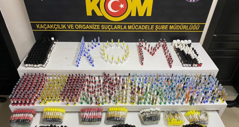 Mersin’de depoya baskın binlerce litre kaçak alkol ele geçirildi: 1 tutuklama